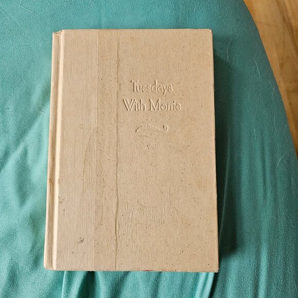 Tuesdays with Morrie Hardcover Book by Mitch Albom - Picture 1 of 1
